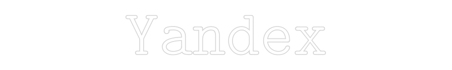 Custom Neon: Yandex