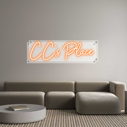 Custom Neon: CC's Place