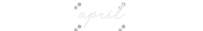 Custom Neon: april