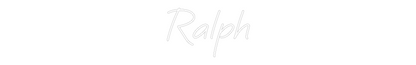 Custom Neon: Ralph