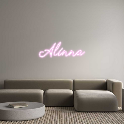 Custom Neon: Alinna