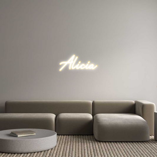 Custom Neon: Alicia