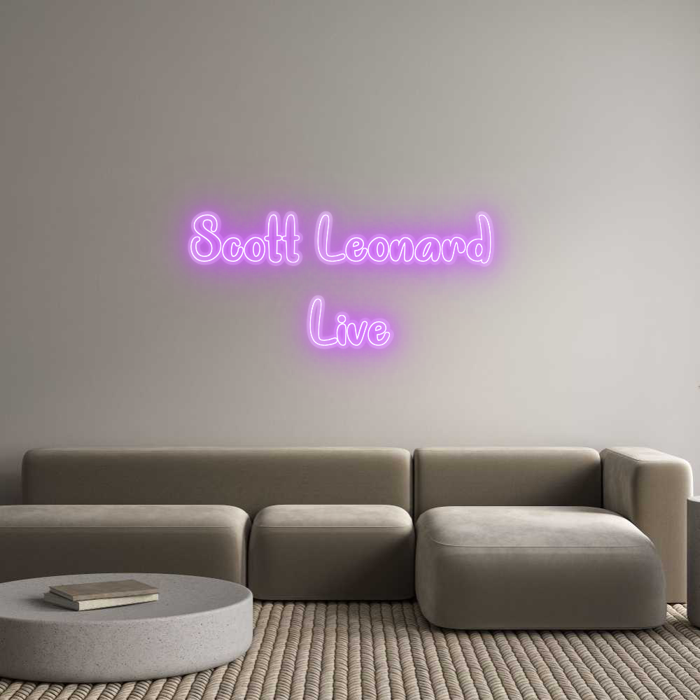 Custom Neon: Scott Leonard...