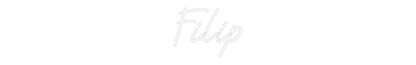 Custom Neon: Filip