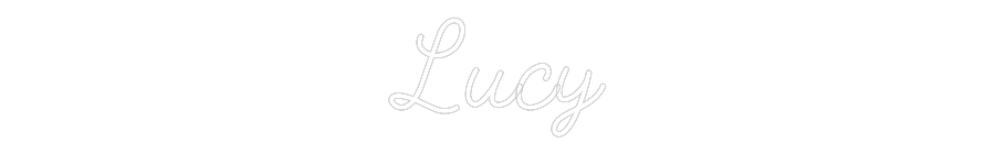 Custom Neon: Lucy