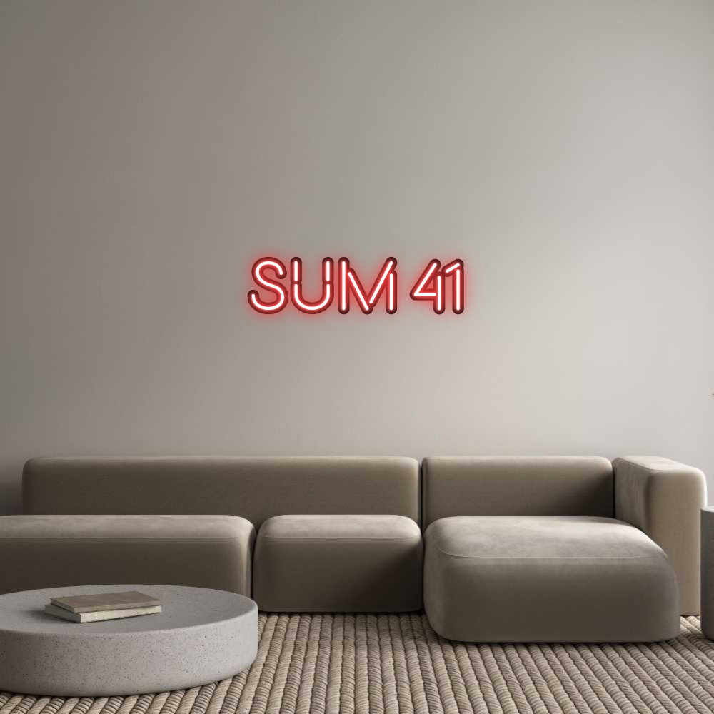 Custom Neon: Sum 41