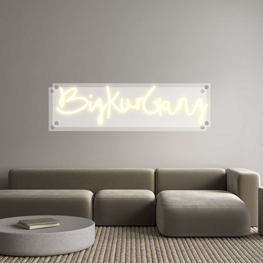 Custom Neon: BigKurGang