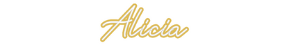 Custom Neon: Alicia