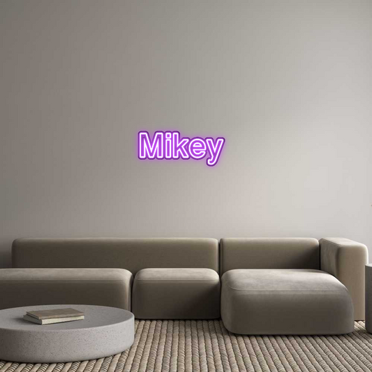 Custom Neon: Mikey