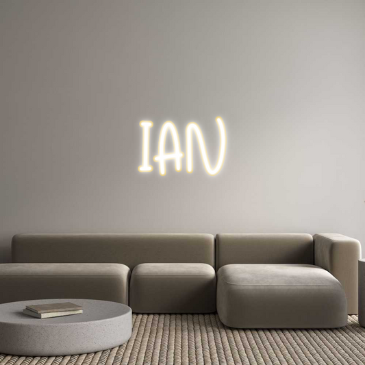 Custom Neon: IAN