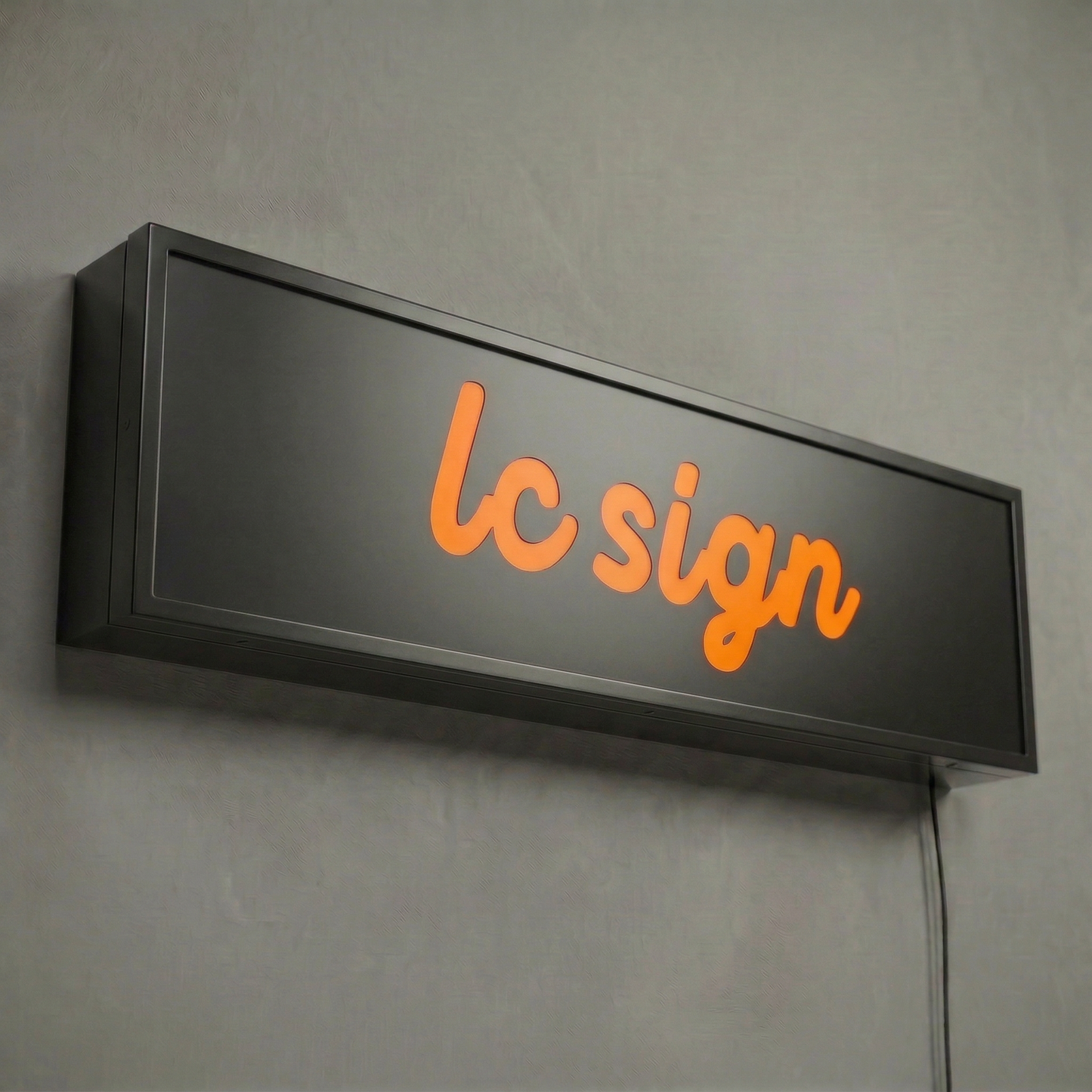 LC-1LS06 · Single-sided LED Embedded Lightbox Signs