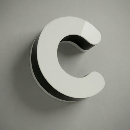 LC-FBL02 · LED Front and Back Lit Rimless Letters & Signs