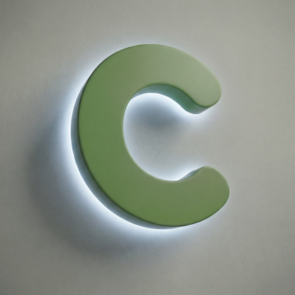 LC-XBL02 · LED Backlit Normal Style Letters & Signs