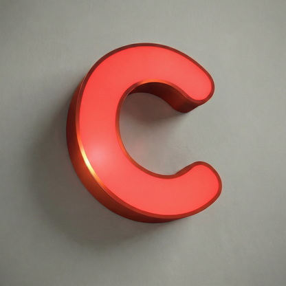 LC-XFL01 · LED Frontlit Trim Cap Letters & Signs