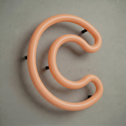 LC-ANS02 · 360 Degree LED Acrylic Faux Neon Signs