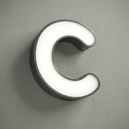 LC-XFL01 · LED Frontlit Trim Cap Letters & Signs