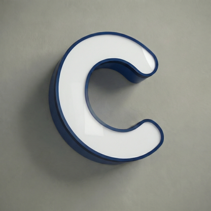 LC-XFL01 · LED Frontlit Trim Cap Letters & Signs