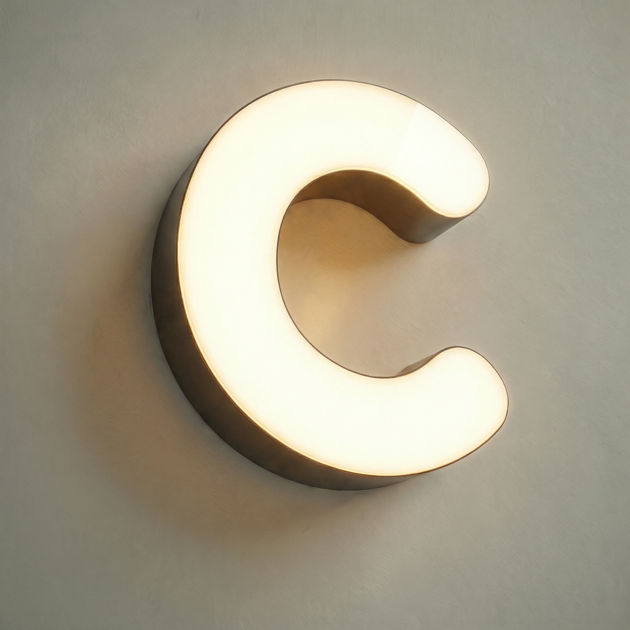 Comfy Sign Led LC-AML01 · LED Acrylic Mini Frontlit Letters & Signs – LC SIGN SHOP