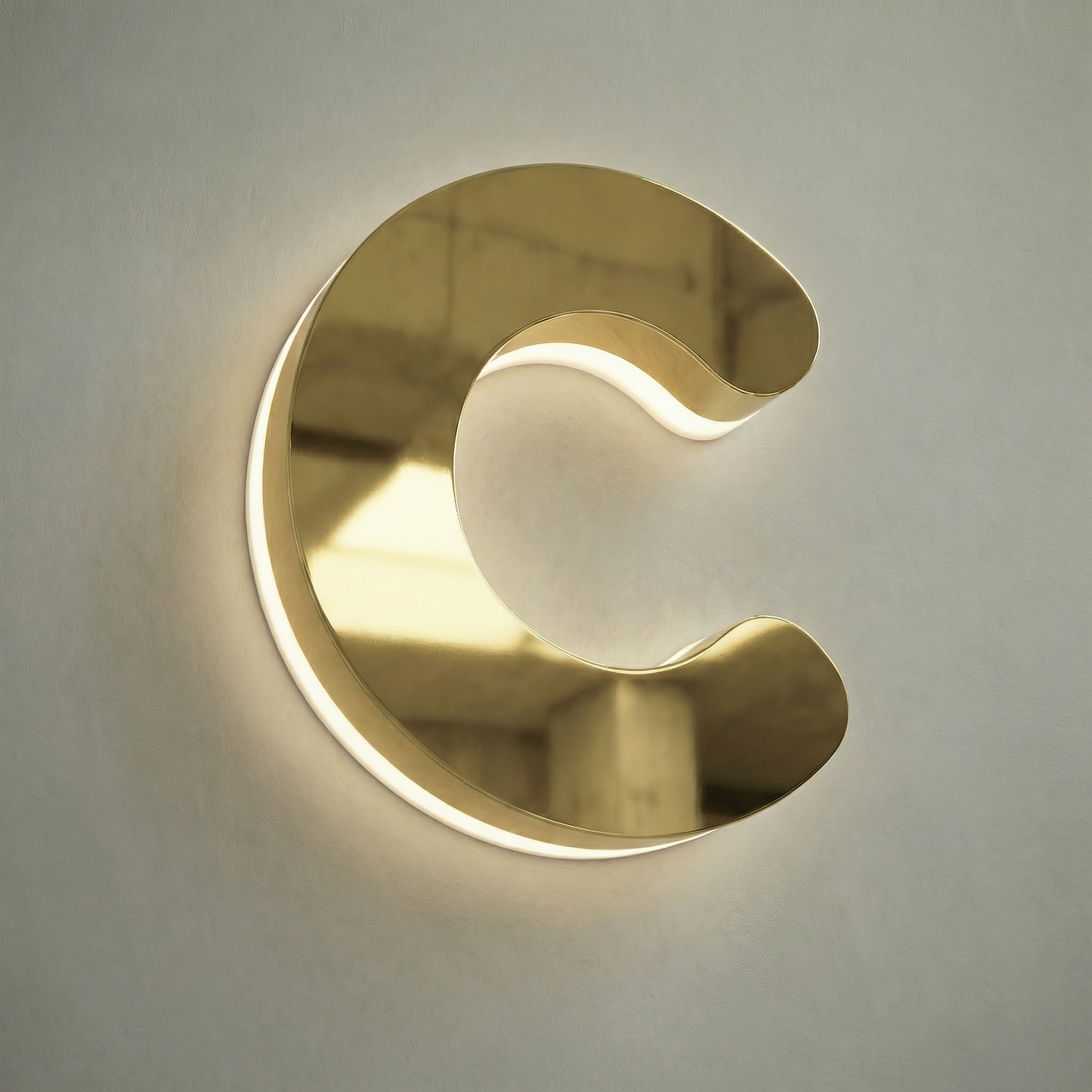 LC-XBL01 · LED Backlit Luxury Style Letters & Signs