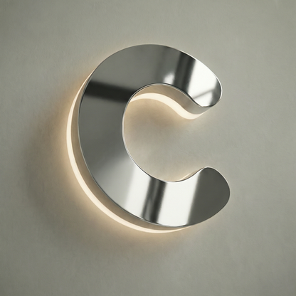LC-XBL01 · LED Backlit Luxury Style Letters & Signs