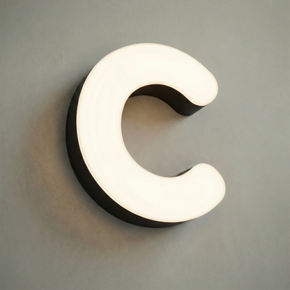 LC-XFL02 · LED Frontlit Rimless Letters & Signs