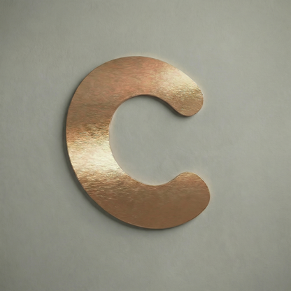 LC-CNL01 · Cutting-finish Stainless Steel Letters & Signs