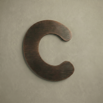 LC-CNL01 · Cutting-finish Stainless Steel Letters & Signs