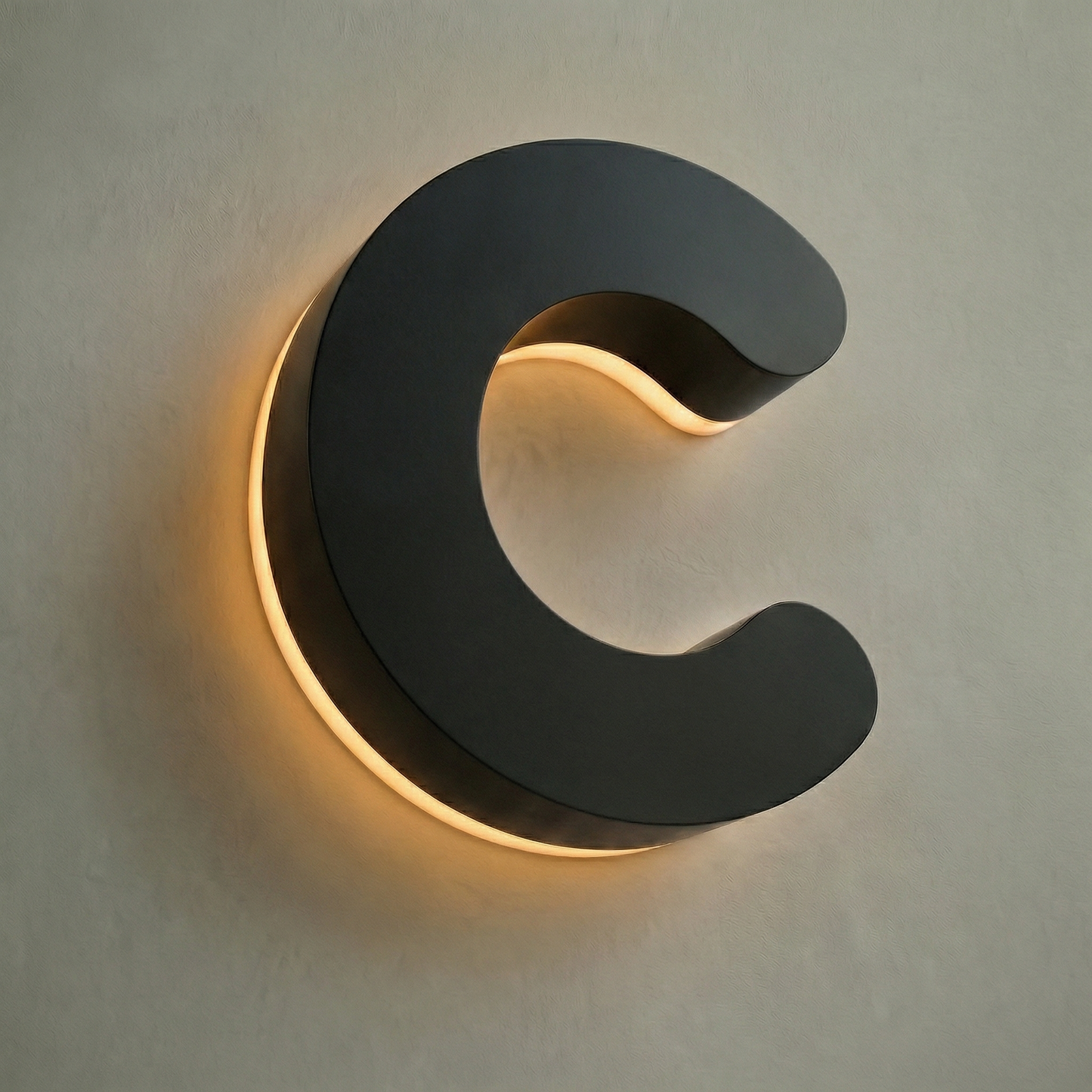 LC-XBL01 · LED Backlit Luxury Style Letters & Signs