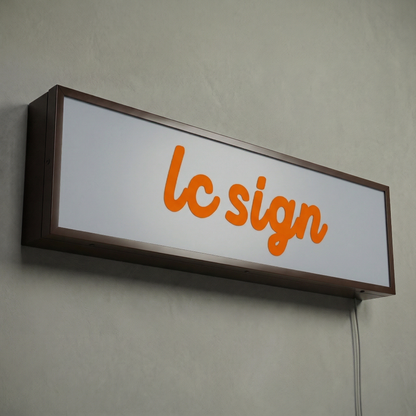 LC-1LS01 · Single-sided LED Normal Style Lightbox Signs