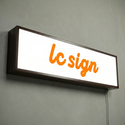LC-1LS01 · Single-sided LED Normal Style Lightbox Signs