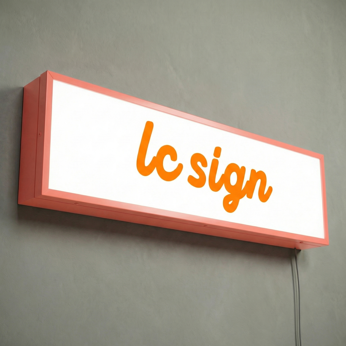 LC-1LS01 · Single-sided LED Normal Style Lightbox Signs