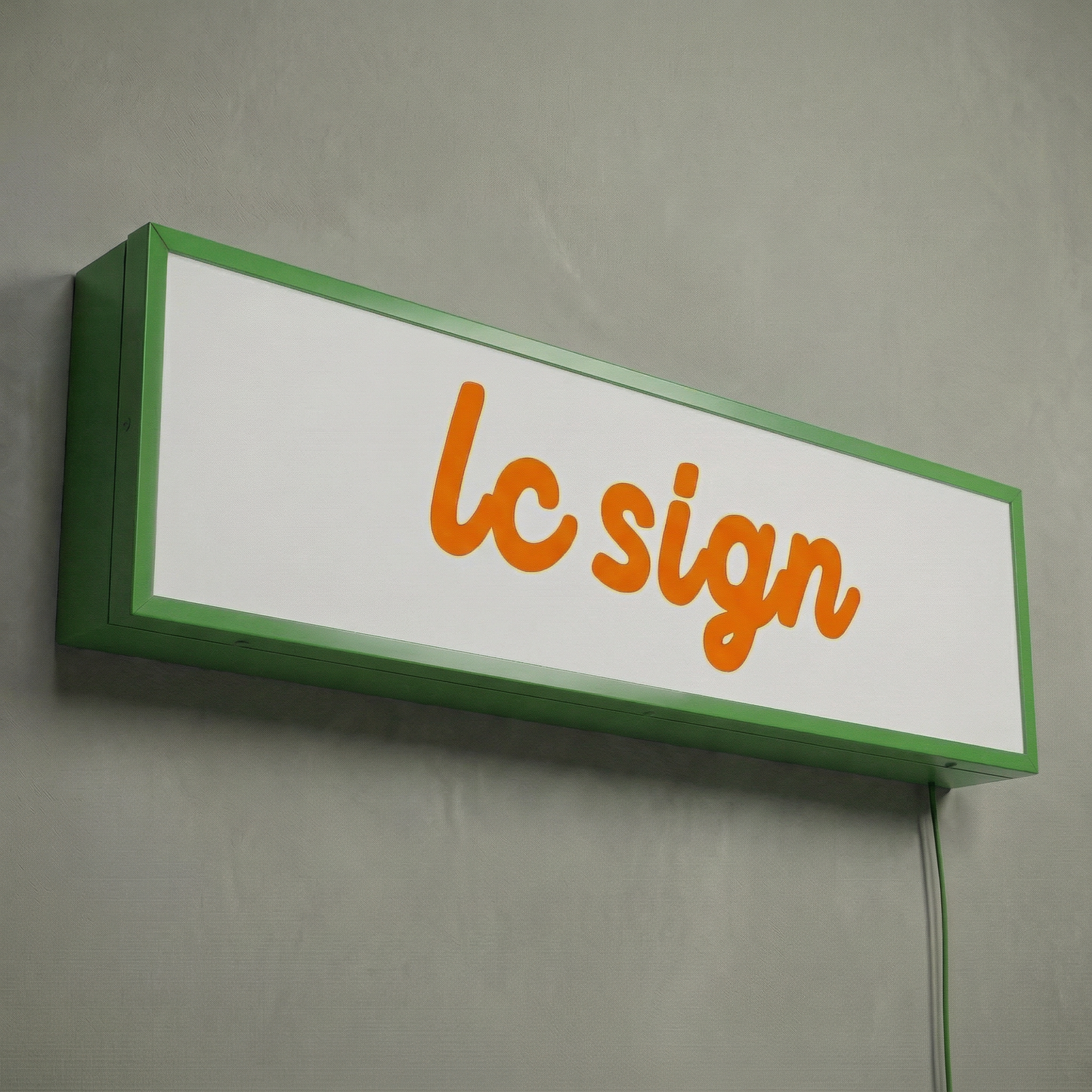 LC-1LS01 · Single-sided LED Normal Style Lightbox Signs