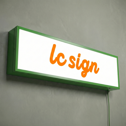 LC-1LS01 · Single-sided LED Normal Style Lightbox Signs