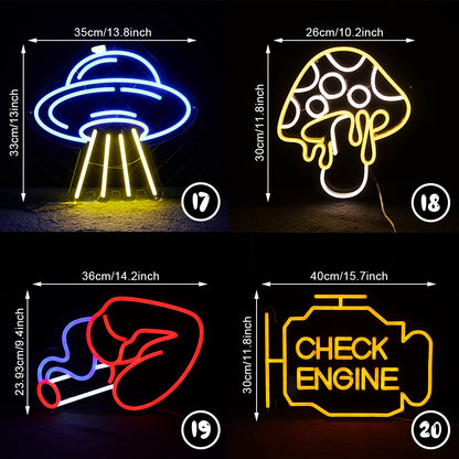 Hot Sale Designs Neon Light Sign