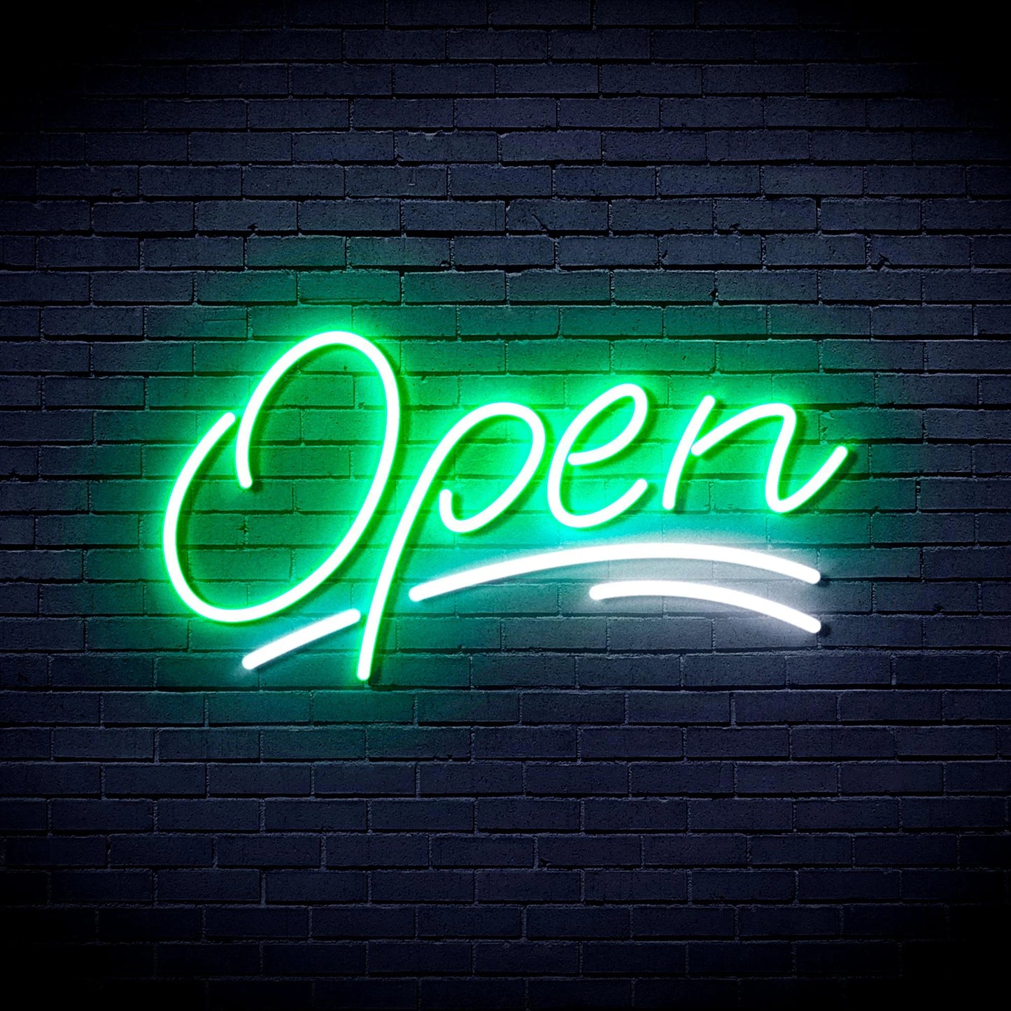 Open Neon Sign - Style 3
