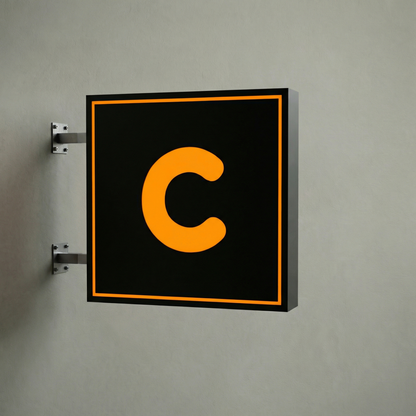 LC-2LS06 · Double-sided LED Embedded Lightbox Signs