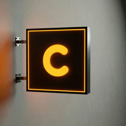 LC-2LS06 · Double-sided LED Embedded Lightbox Signs
