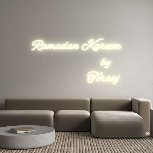 Custom Neon: Ramadan Karee...