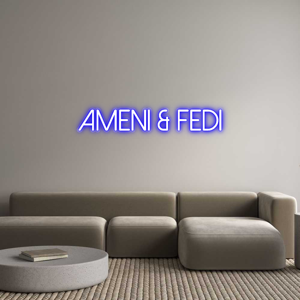 Custom Neon: Ameni & Fedi