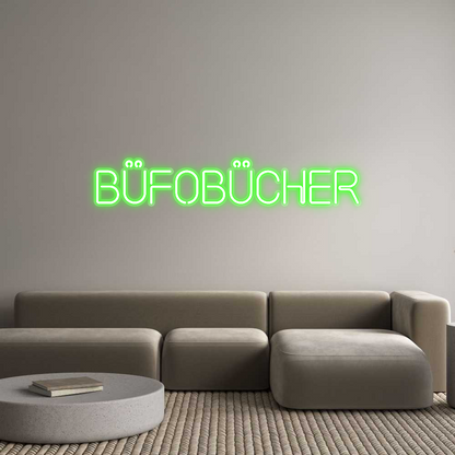 Custom Neon: BÜFOBücher