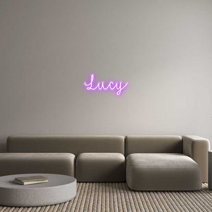 Custom Neon: Lucy