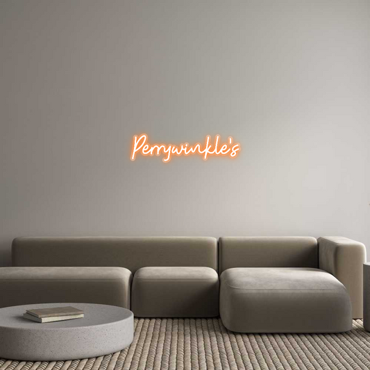 Custom Neon: Perrywinkle’s
