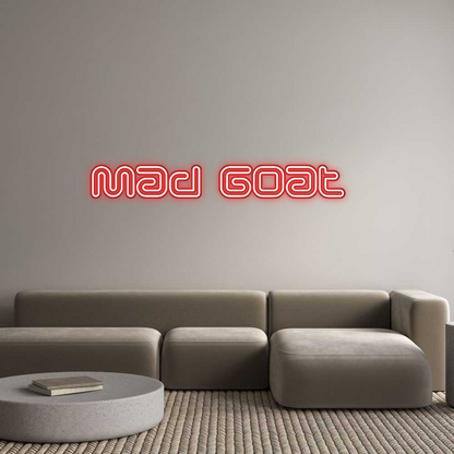 Custom Neon: Mad Goat