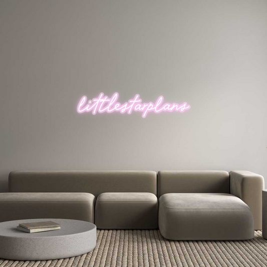 Custom Neon: littlestarplans