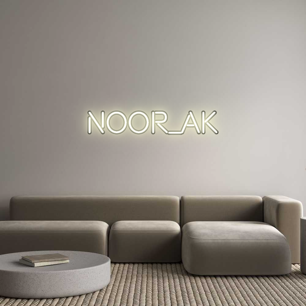 Custom Neon: NOOR_AK