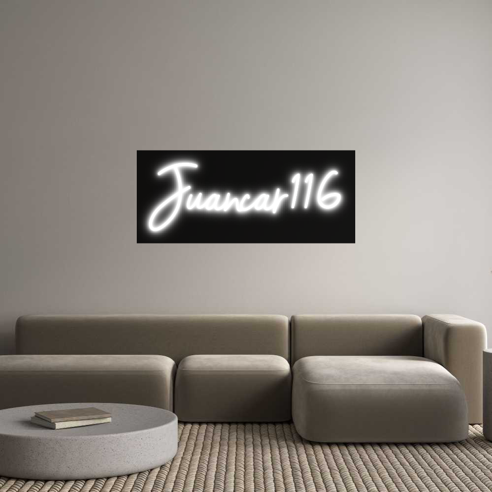 Custom Neon: Juancar116
