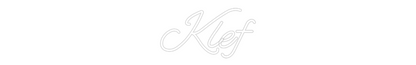 Custom Neon: Klef