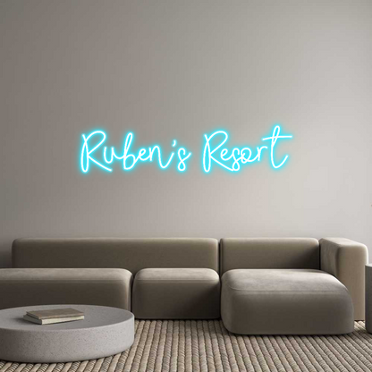 Custom Neon: Ruben's Resort