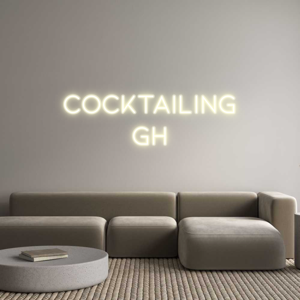 Custom Neon: Cocktailing
Gh