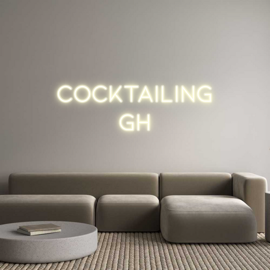 Custom Neon: Cocktailing
Gh